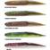 Savage Gear gumov nstraha ned dragon tail slug chartreuse pumpkin 5 ks 8,8 cm 4 g