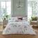 Laura Ashley Gosford Grape Duvet Cover Pink, White, Purple (200x137cm)