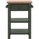 Dunelm Elda Butchers Moss Green Small Table 50x60cm