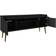 Manhattan Comfort Bradley Black TV Bench 63x14.2"