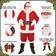 Wicked Costumes Super Deluxe Santa Suit Father Christmas Costume