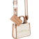 Carvela Micro Sorrento Tote Bag - Tan Combination