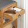 SoBuy Modern Hallway Bamboo Grey/Natural Skoställ 86x45cm