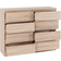 SECONIQUE Malvern 8 Sonoma Oak/Brown Chest of Drawer 122x100cm