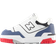 New Balance Toddler's 550 Bungee Lace - White/Navy/Red