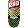 RAD Board Co. Checkers Progressive Skateboard 7.5"