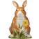 Certified International Easter Garden 3D Bunny Biscuit Jar 0.5gal