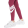 Nike Sportswear Essential Women's High-Waisted Logo Leggings - Rosewood/White