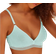 Petite Fleur Non-Wired Bralettes 2-pack - Mint/White