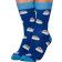 Svensk Husman The Coffee Cup Socks - Blue