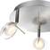 Globo LED 3 Bulbs Movable Spots Chrome Faretto