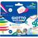 Giotto Decor Textile Fabric Paint Markers 6-pack