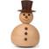 Spring Copenhagen The Snowman Brown Dekorationsfigur 14cm