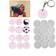 Shein 2024 New Arrival 1pc Simple Style Diy Cart Token Silicone Mirror Pendant Keychain Mold