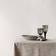 Tell Me More linen stripe Tablecloth Brown, Beige