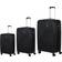 American Tourister Niteline 3 delar - Midnight Black