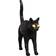 Seletti Jobby The Cat - Black Lampada da tavolo 46cm