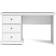 Tvilum Paris White Skrivebord 61.6x130cm