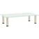 vidaXL 322762 Frosted TV Bench 60x17cm