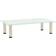 vidaXL 322762 Frosted TV-bord 60x17cm