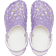 Crocs Kid's Classic Iridescent Geometric Clog - White