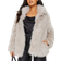 PixieGirl Faux Fur Coat - Light Grey