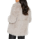 PixieGirl Faux Fur Coat - Light Grey