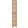 vidaXL 358864 Brown Room Divider 40x220cm