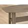 Monarch Specialties Transitional Dark Taupe Coffee Table 21.5x35.5" 3