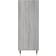vidaXL Engineered Wood Gray Sonoma Oak Bogreol 90cm