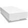 vidaXL 244021 High Gloss White Soffbord 55.1x115.1cm