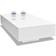 vidaXL 244021 High Gloss White Coffee Table 55.1x115.1cm