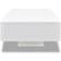 vidaXL 244021 High Gloss White Soffbord 55.1x115.1cm