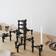 STOFF Nagel Zinc Black Candlestick 2.7" 3pcs