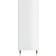 vidaXL Engineered Wood White High Gloss Bogreol 90cm