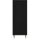 vidaXL Engineered Wood Black