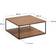 Kave Home Yoana Dark Nature Sofabord 80x80cm