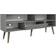 Madesa Modern Gray Fernsehschrank 150x58cm