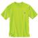 Carhartt Men's Loose Fit Heavyweight Short Sleeve Pocket T-shirt - Brite Lime