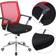 Songmics Swivel Red Kontorsstol 102cm