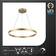 SLV One 60 Brass Pendant Lamp ∅ 60cm