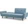 Julian Bowen MON514 Blue Sofa 221cm 3 Seater