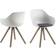 Act Nordic Tina White/Natural Køkkenstol 80.5cm 2stk