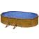 Gre Piscina fuori terra acciaio Ovale 500x300x1,20 SICILIA KITPROV503W