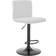 Armen Living Duval White Bar Stool 38"