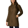 Columbia Women's Powder Lite Hooded Mid-Length Down Jacket - Olive Green