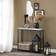 SoBuy FSB29-SCH White/Black Avlastningsbord 30x80cm