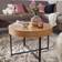 Wohnling Modern Design Light Brown Sofabord 69cm