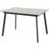 SECONIQUE Avery Extending Concrete/Grey Oak Dining Table 80x160cm