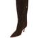 Amina Muaddi Fiona Thigh High 60 - Brown